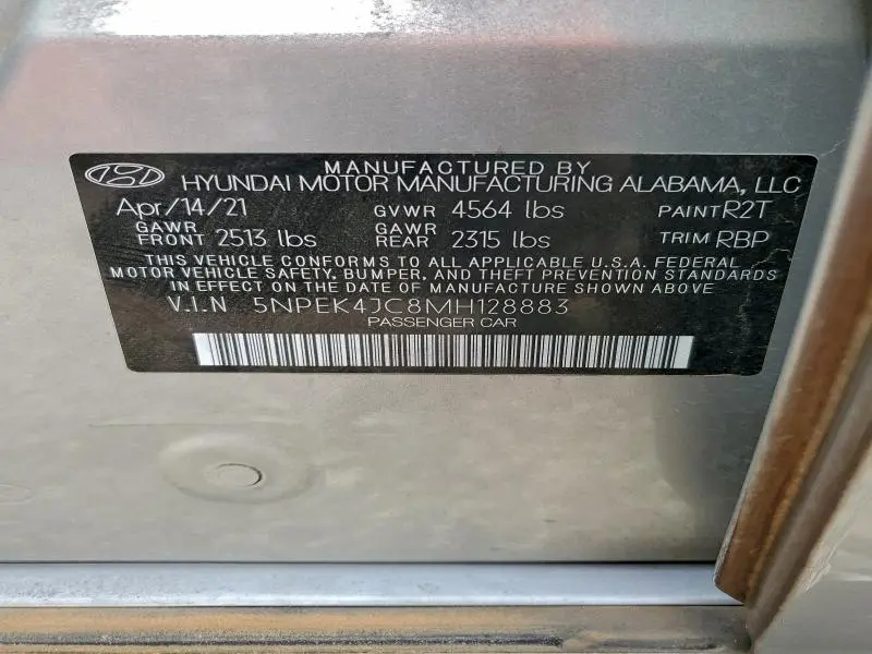 2021 HYUNDAI SONATA N LINE  