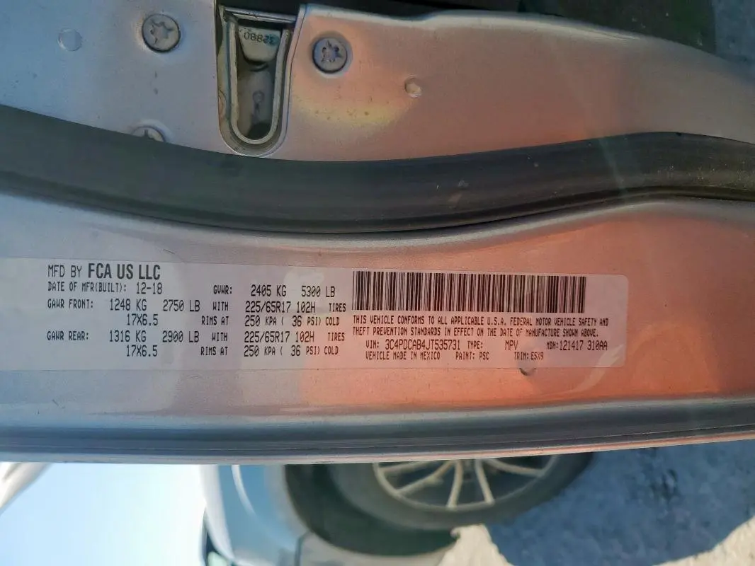 2018 DODGE JOURNEY SE  