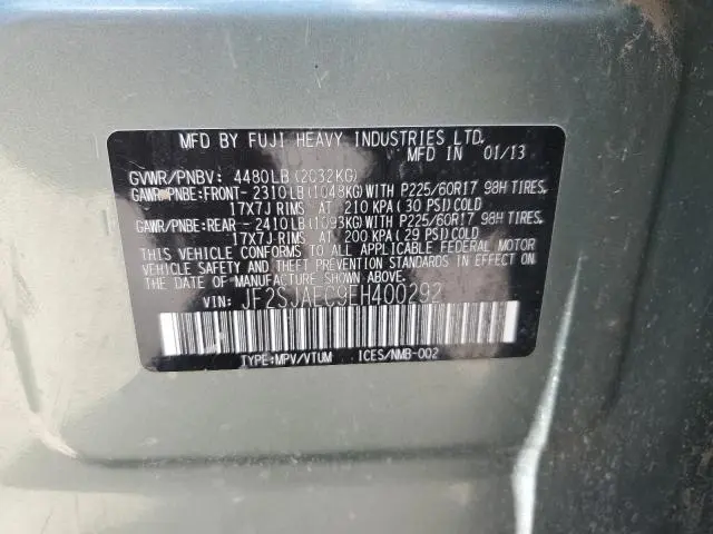 2014 SUBARU FORESTER 2.5I PREMIUM  