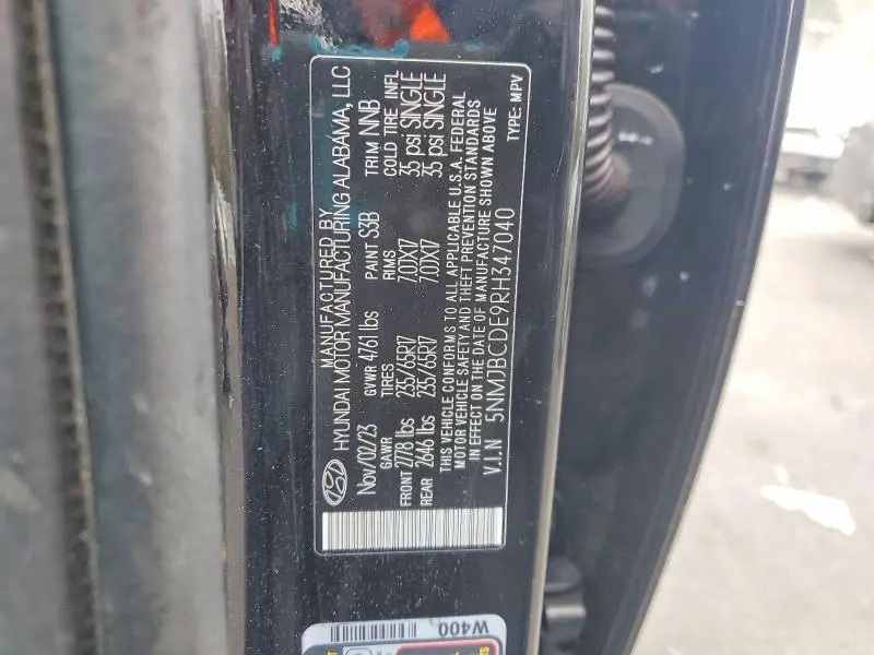 2024 HYUNDAI TUCSON SEL  