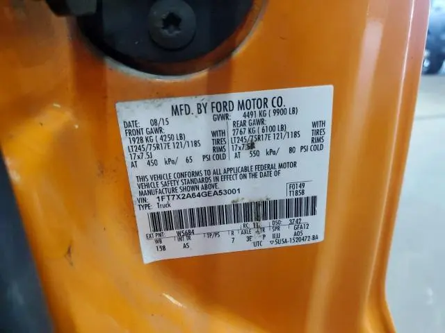 2016 FORD F250 SUPER DUTY  