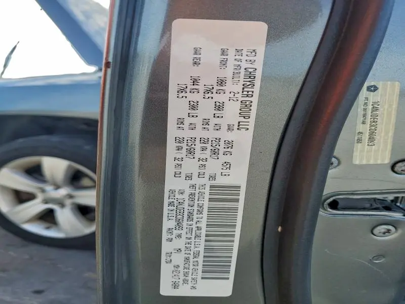 2012 JEEP COMPASS LATITUDE  