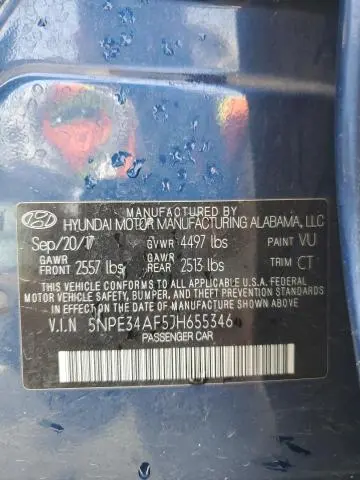2018 HYUNDAI SONATA SPORT
