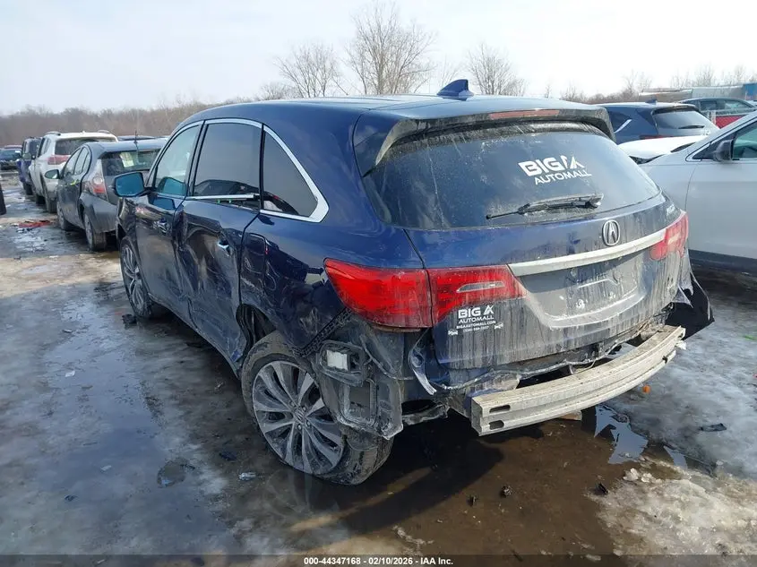 2014 ACURA MDX TECHNOLOGY PKG W/ENTERTAINMENT PKG