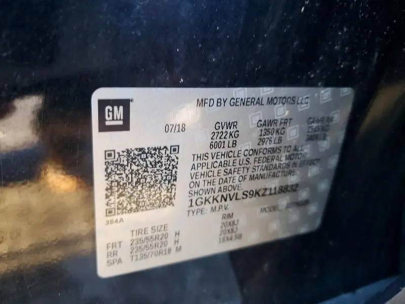 2019 GMC ACADIA ALL TERRAIN  