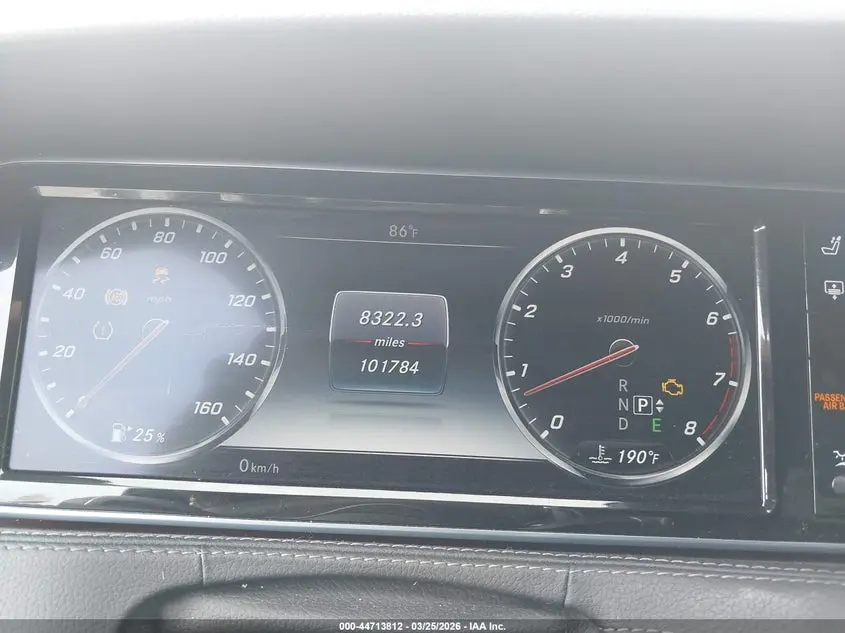 2015 MERCEDES-BENZ S 550 4MATIC