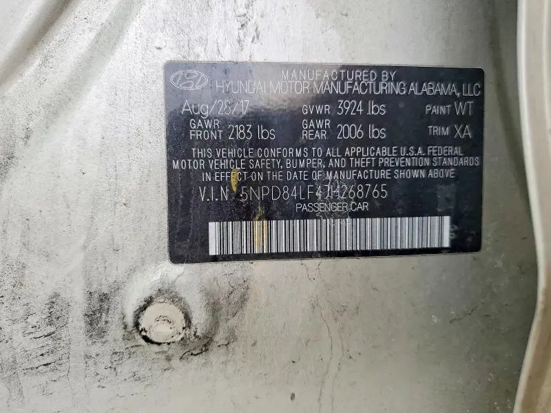 2018 HYUNDAI ELANTRA SEL  