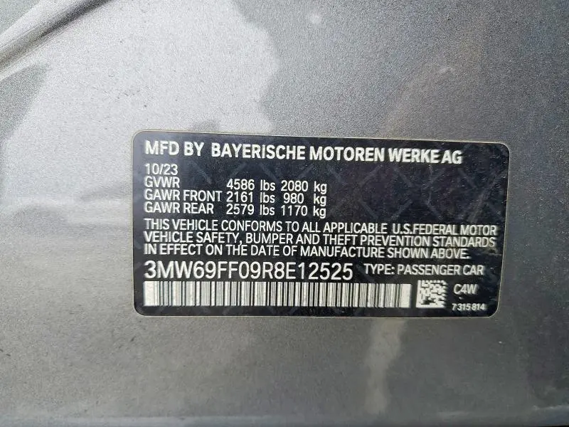 2024 BMW 330I   