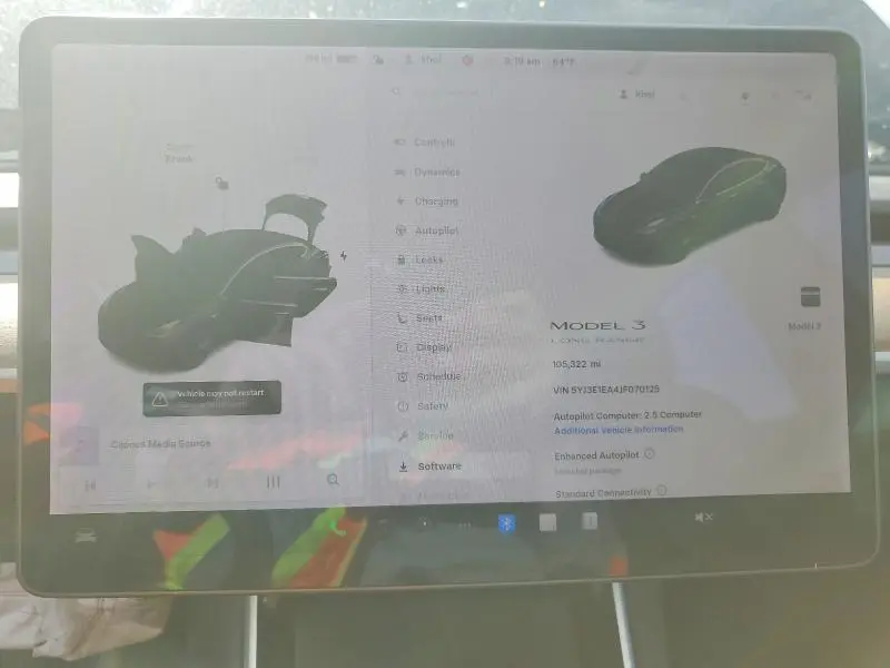 2018 TESLA MODEL 3   