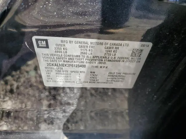 2015 GMC TERRAIN SLE  