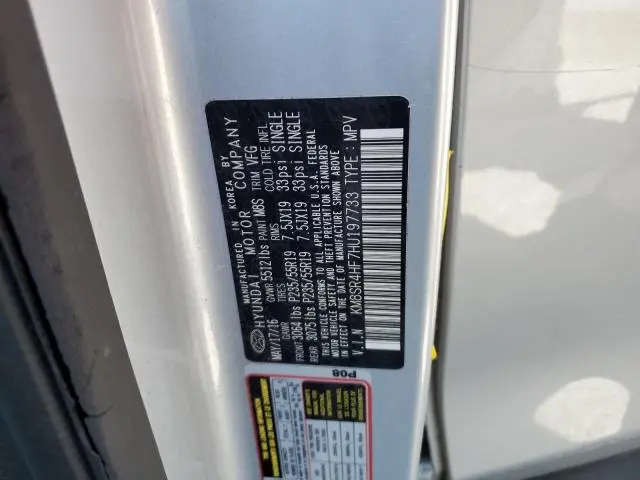 2017 HYUNDAI SANTA FE SE ULTIMATE