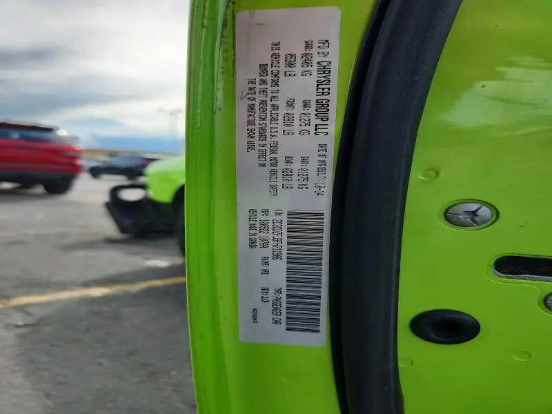 2015 DODGE CHALLENGER R/T SCAT PACK  
