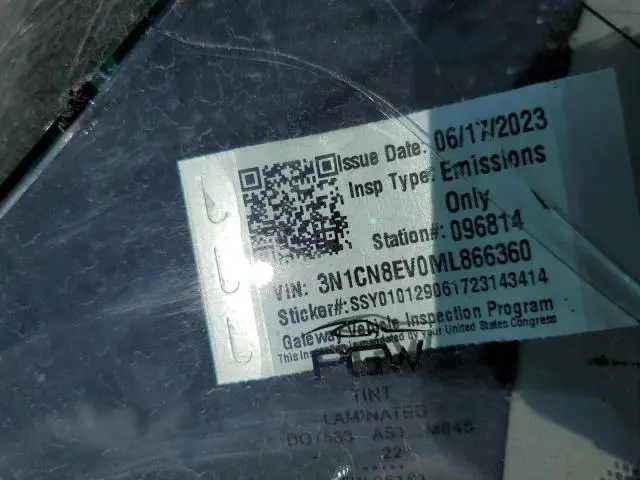 2021 NISSAN VERSA SV  