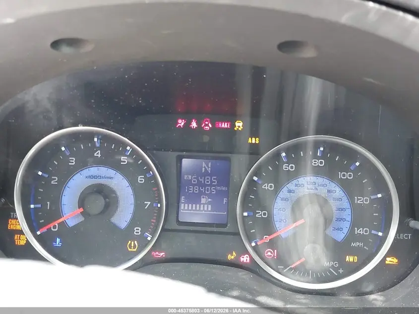 2014 SUBARU XV CROSSTREK HYBRID 2.0I TOURING