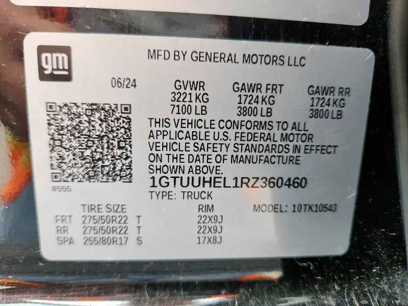 2024 GMC SIERRA K1500 DENALI ULTIMATE  