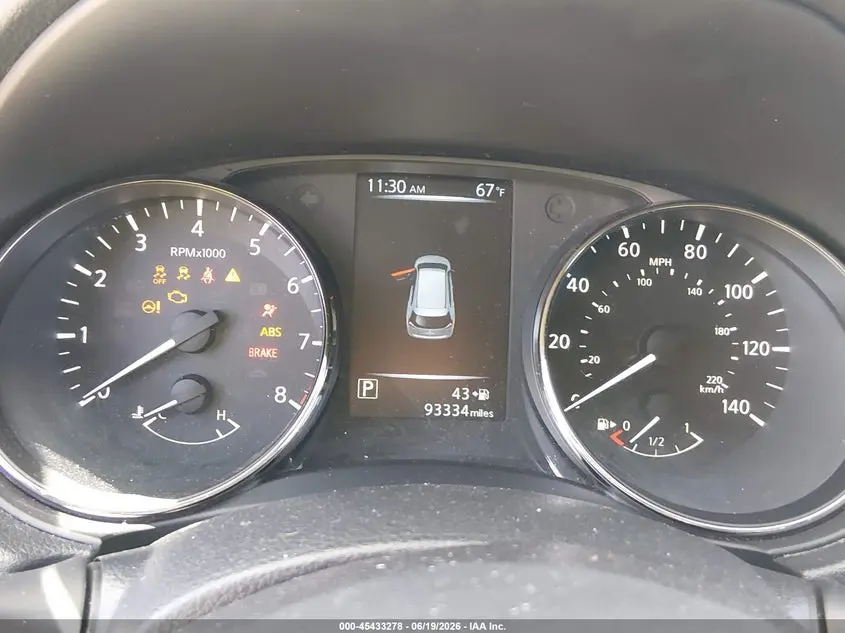 2017 NISSAN ROGUE SV
