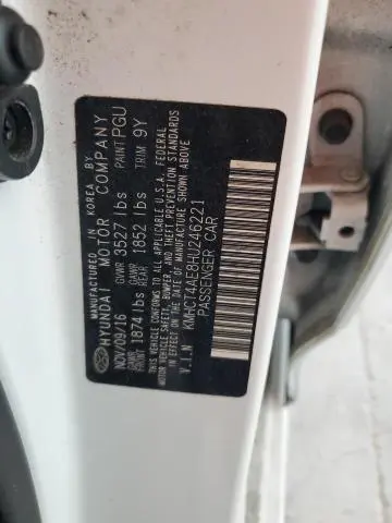 2017 HYUNDAI ACCENT SE  