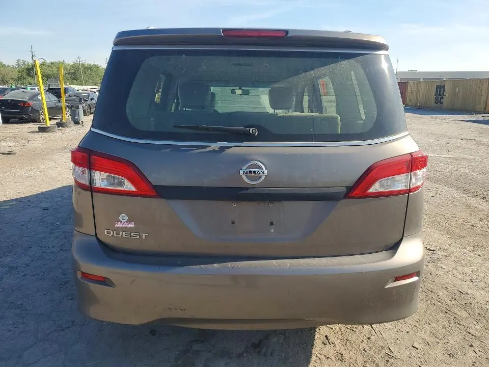 2014 NISSAN QUEST 3.5 S  