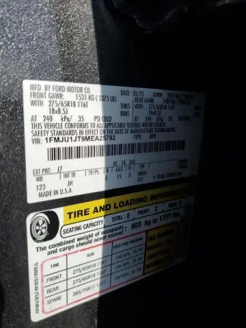 2021 FORD EXPEDITION XLT  