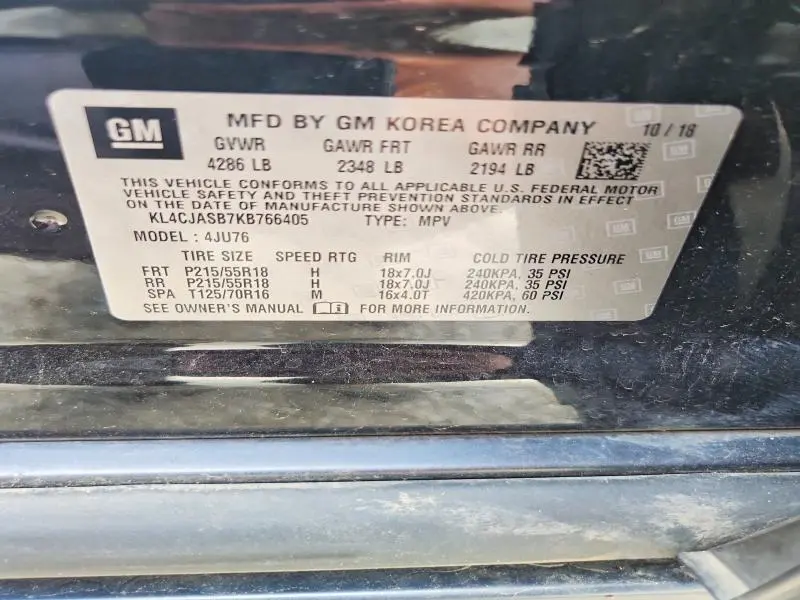 2019 BUICK ENCORE PREFERRED  