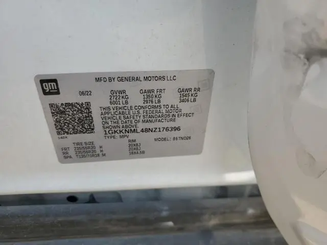 2022 GMC ACADIA SLT  