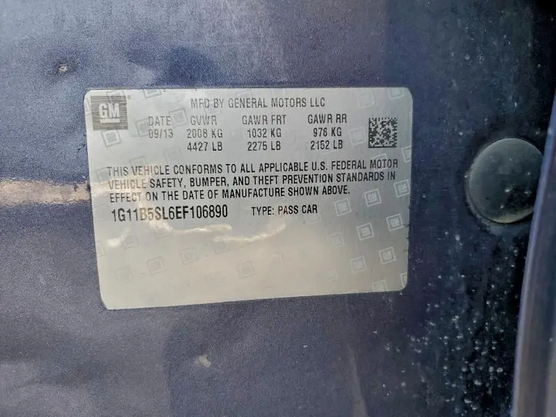 2014 CHEVROLET MALIBU LS  