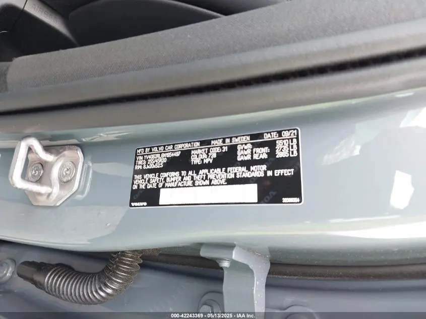 2022 VOLVO XC60 B6 INSCRIPTION