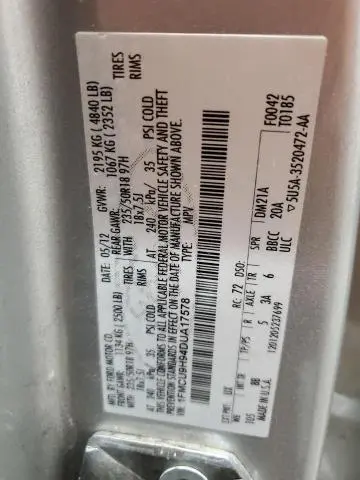 2013 FORD ESCAPE SEL