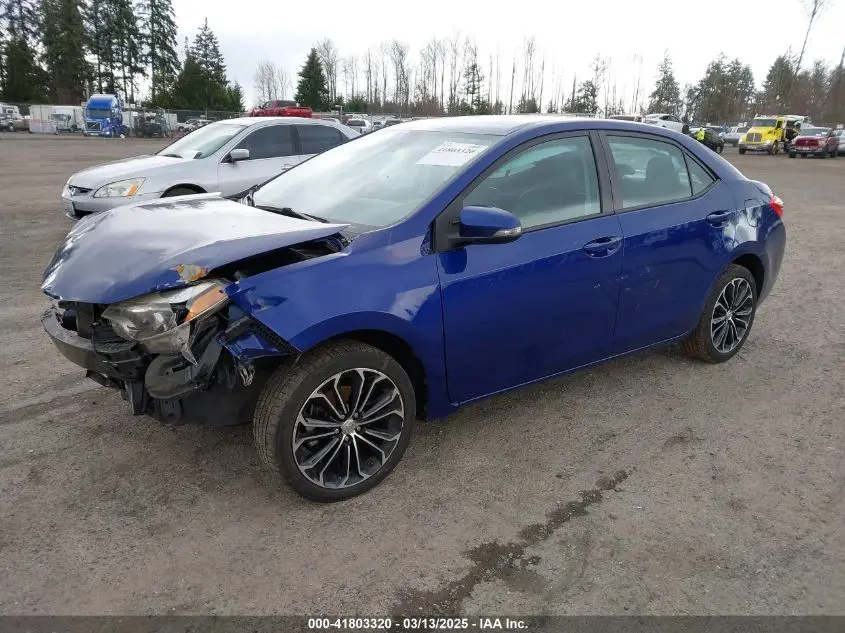 2015 TOYOTA COROLLA S PLUS
