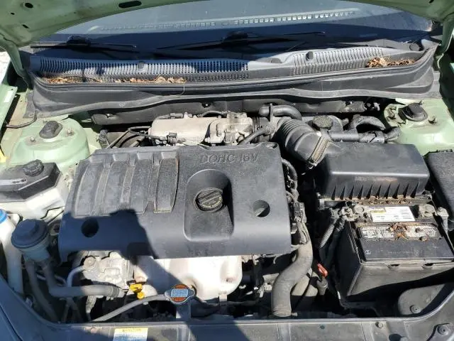 2010 HYUNDAI ACCENT BLUE