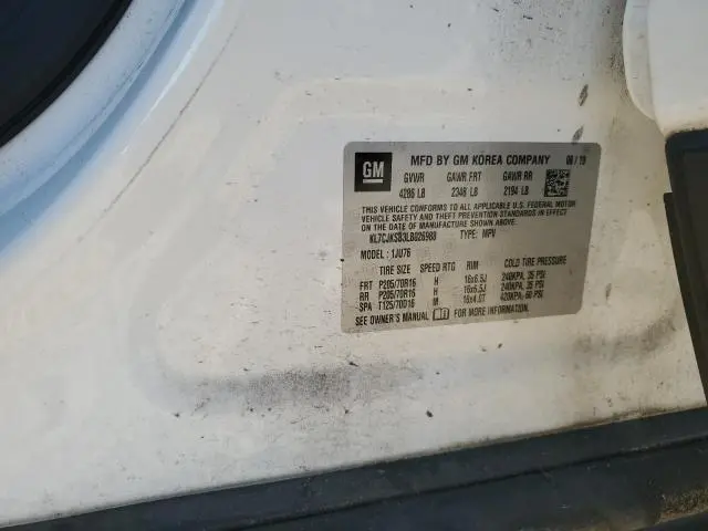 2020 CHEVROLET TRAX LS  