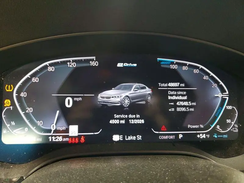 2020 BMW 530XE   
