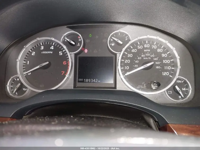 2016 TOYOTA TUNDRA LIMITED 5.7L V8