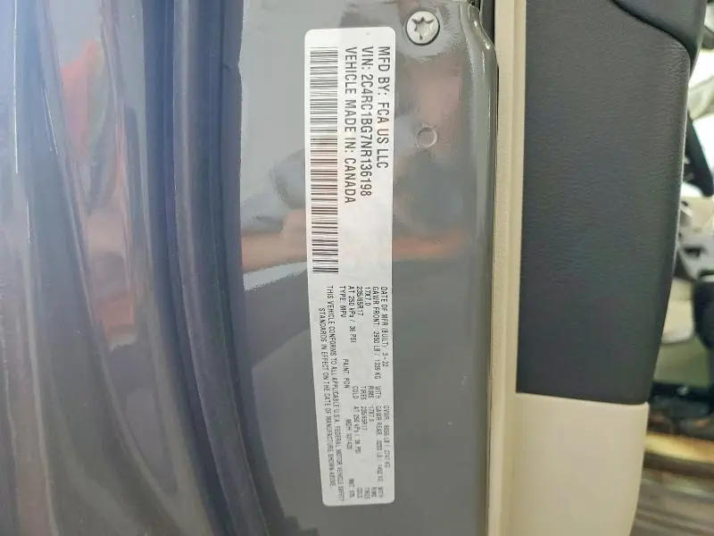 2022 CHRYSLER PACIFICA TOURING L  