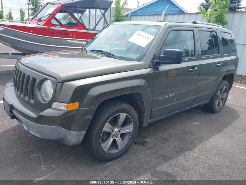 2016 JEEP PATRIOT HIGH ALTITUDE EDITION