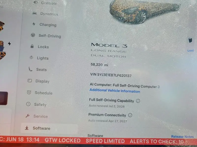 2020 TESLA MODEL 3   