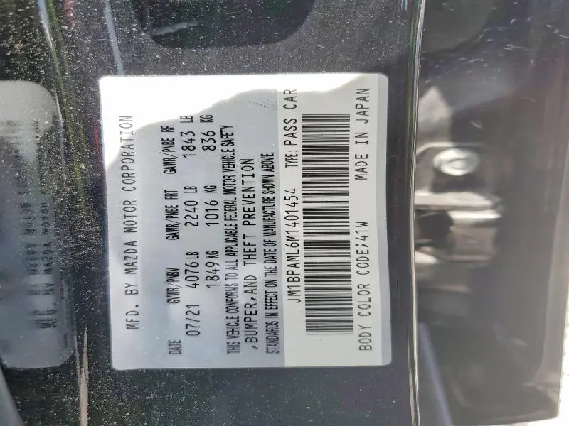 2021 MAZDA 3 PREMIUM  