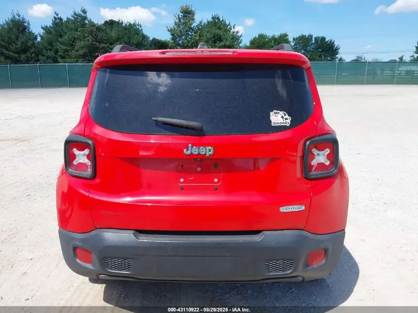 2017 JEEP RENEGADE LATITUDE FWD