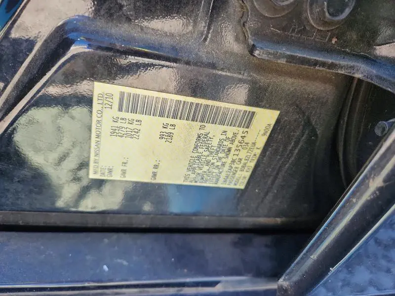 2011 NISSAN ALTIMA 2.5  