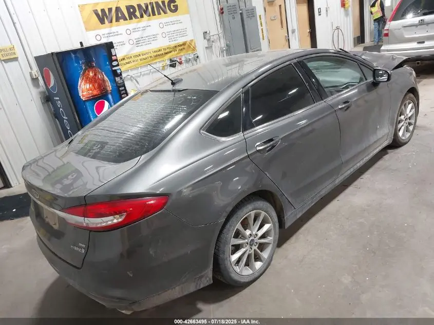 2017 FORD FUSION HYBRID SE