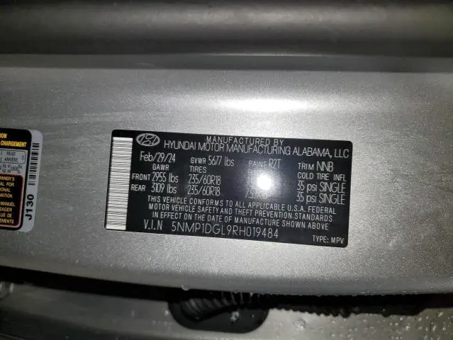 2024 HYUNDAI SANTA FE SE  