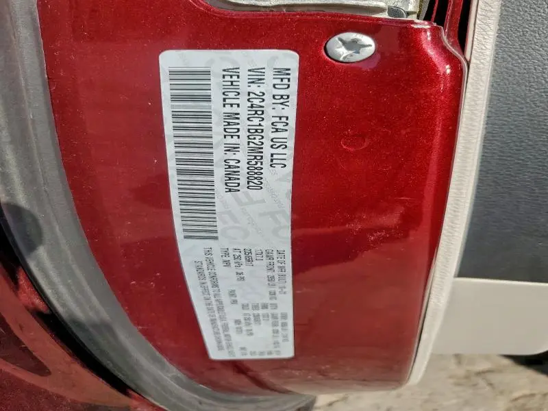 2021 CHRYSLER PACIFICA TOURING L  