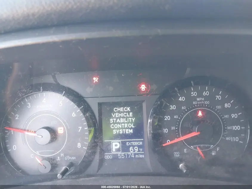 2017 TOYOTA SIENNA L 7 PASSENGER