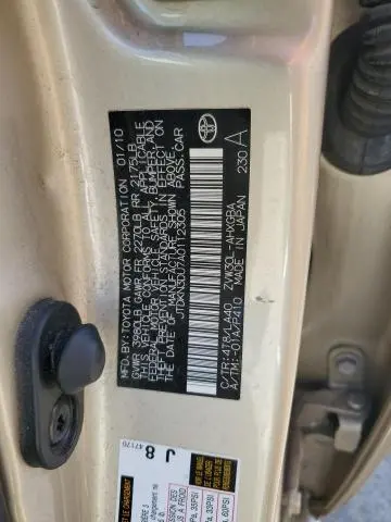 2010 TOYOTA PRIUS   