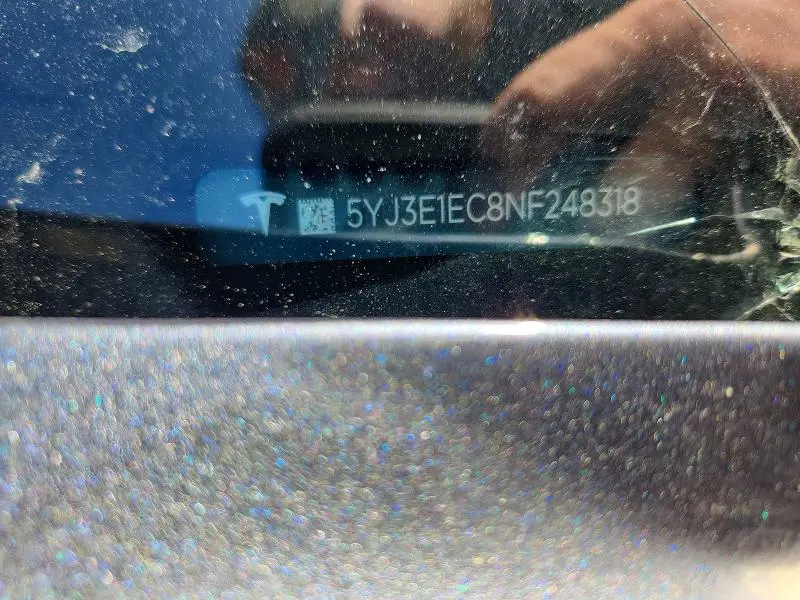 2022 TESLA MODEL 3   