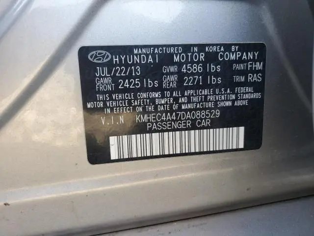 2013 HYUNDAI SONATA HYBRID  