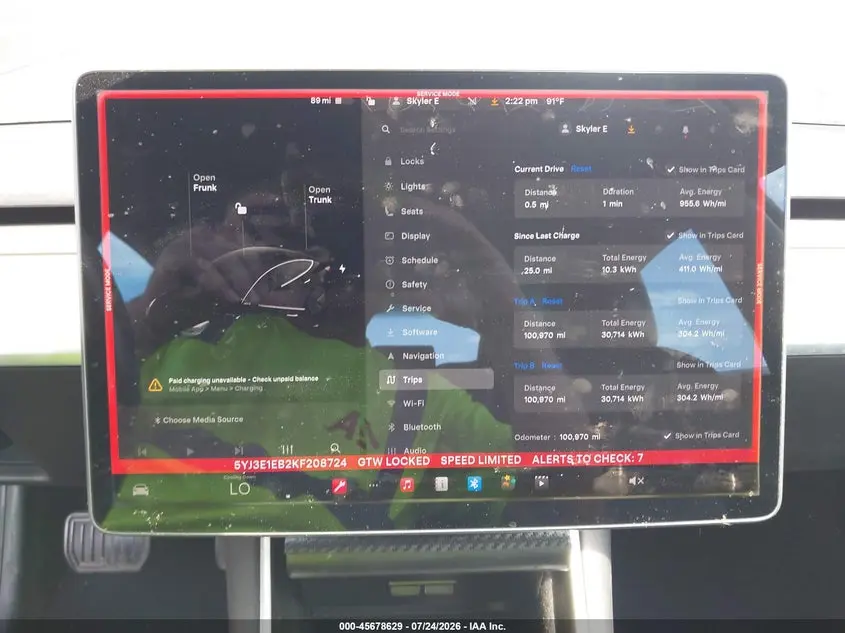 2019 TESLA MODEL 3 LONG RANGE/PERFORMANCE