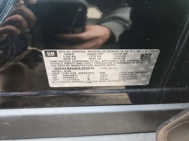 2018 GMC TERRAIN SLE  
