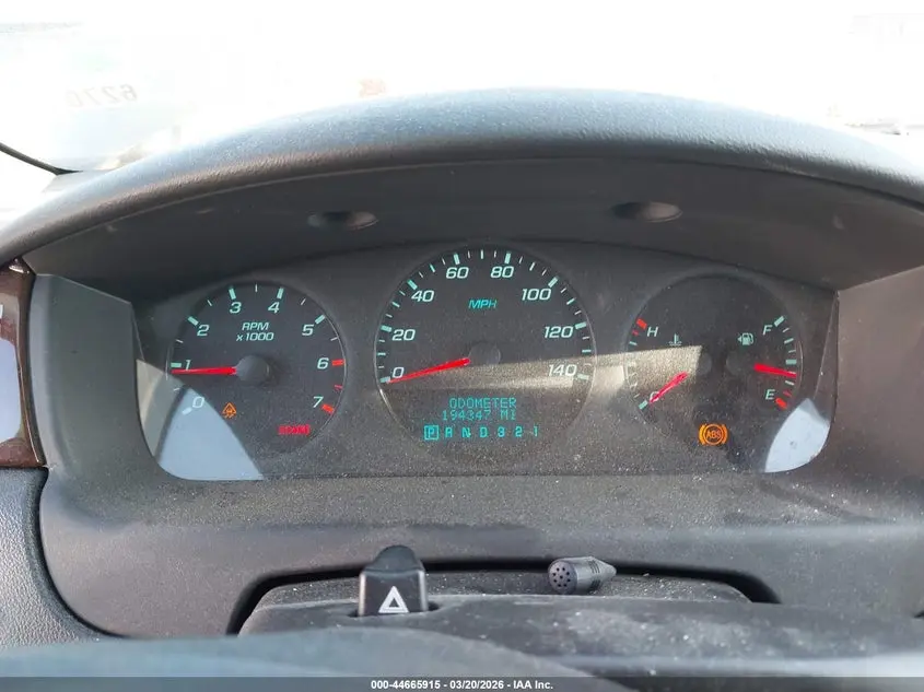 2010 CHEVROLET IMPALA LS