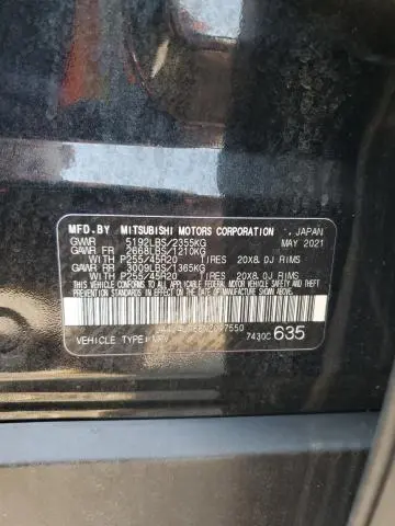 2022 MITSUBISHI OUTLANDER SE